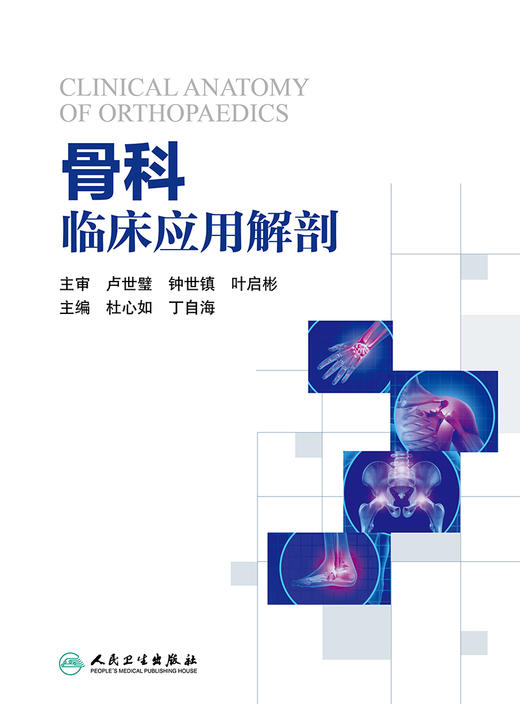 骨科临床应用解剖   杜心如  丁自海    主编     9787117233071    2016年12月参考书 人民卫生出版社 商品图1