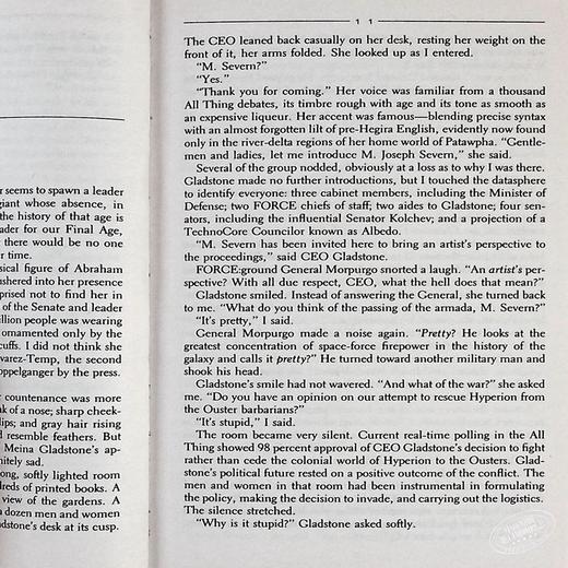 【中商原版】海伯利安的陨落 英文原版 The Fall of Hyperion 商品图6