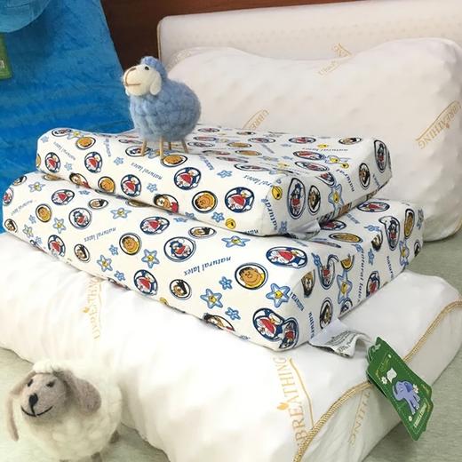 泰国优必思儿童乳胶枕头U7四季通用2-6岁（枕套随机） 商品图0