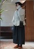 （4折）FRANCESCA白/麻色/黑阔腿裤 商品缩略图7