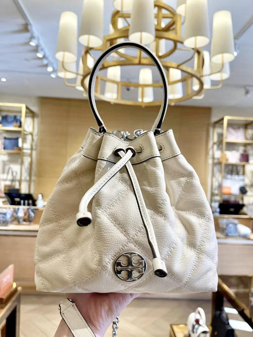 Tory Burch 🆕新款中号福袋包水桶包 小香风🌟 商品图5