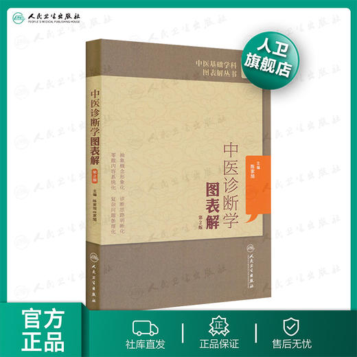 中医基础学科图表解丛书 中医诊断学图表解(第2版) 商品图0