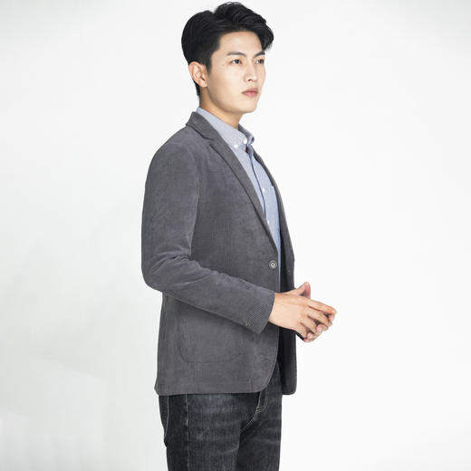 【商务休闲】HX 四季长袖西服上衣Y111130003101 商品图1