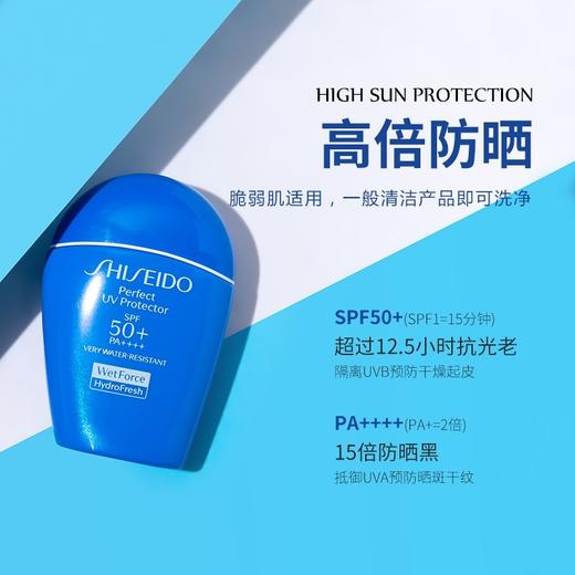 日本 Shiseido资生堂 蓝胖子水动力防晒霜 50ml /150ml 商品图2
