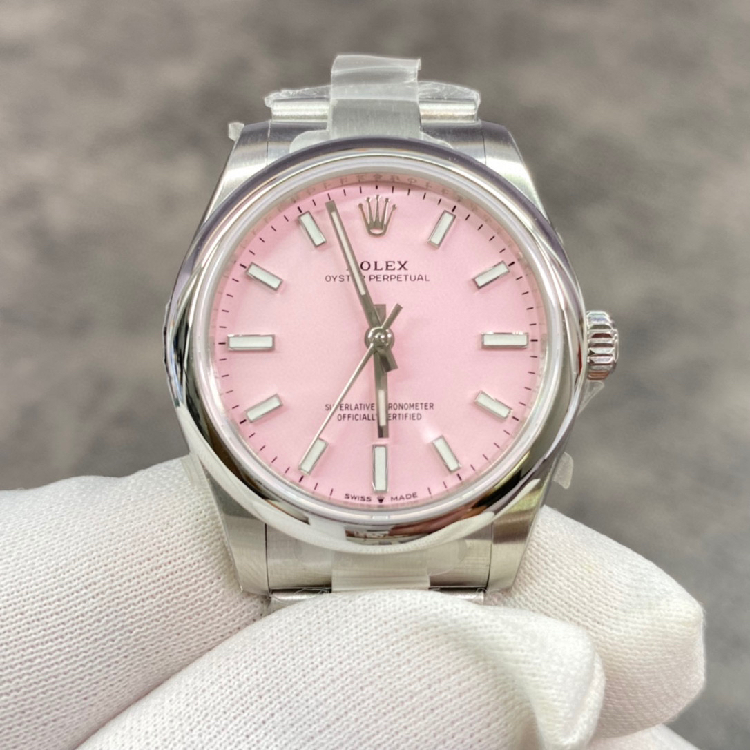 【女款31mm】浅粉色 新款劳力士蚝式恒动型277200 31mm系列