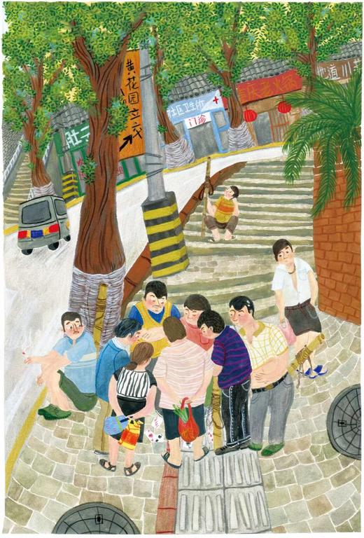 HANLI｜『打牌-重庆系列』A4微喷画 商品图0