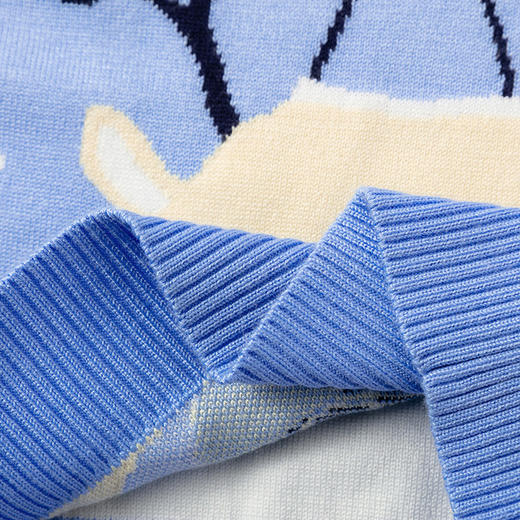 【圣诞专享】儿童毛衣新款秋冬圣诞雪花小鹿男女童打底针织衫童装 商品图2