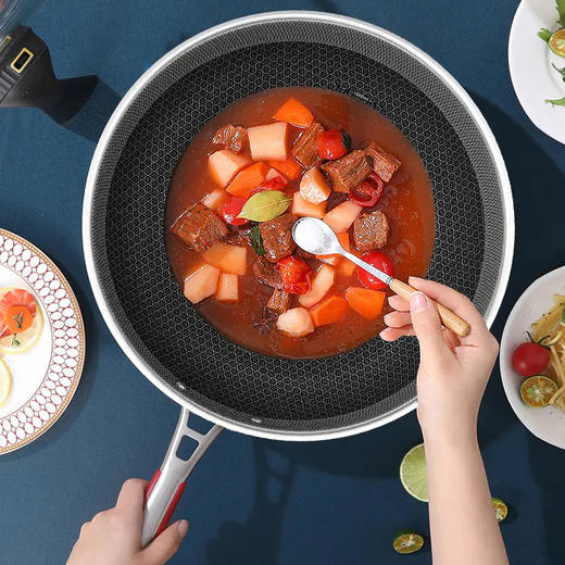 康巴赫第五代不粘蜂窝炒锅*32cm 商品图1