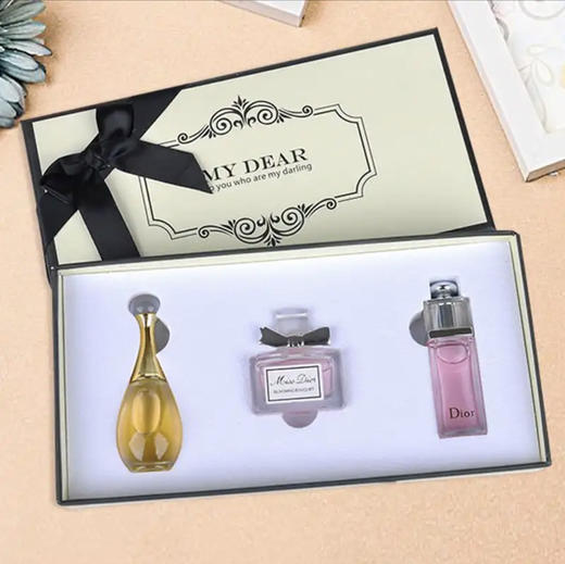【授权商品】新款迪奥香水小样三件套/四件套/五件套 商品图0