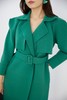 绿色太空针织长风衣（附腰带） 商品缩略图8