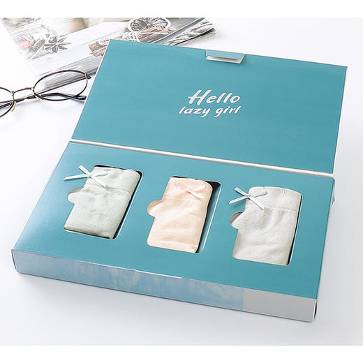 【好物推荐 第二盒立减6元】新款盒装女士内裤莫代尔日系蕾丝中腰纯棉质三角裤 商品图1