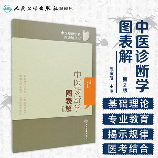 中医基础学科图表解丛书 中医诊断学图表解(第2版) 商品图1