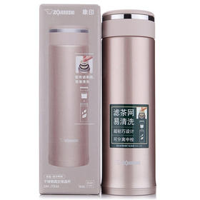 象印不锈钢真空保温杯SM-JTE46（颜色随机）