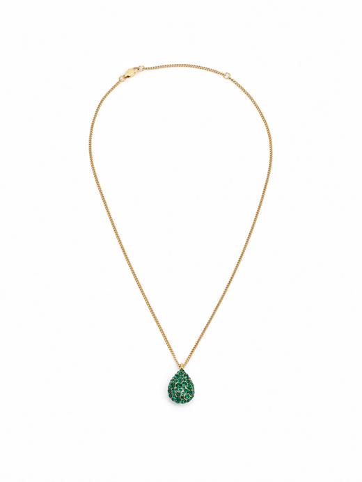 北京仓｜Dyrberg Kern-Bailey-绿色 水滴形 项链［丹麦设计师］ 商品图1