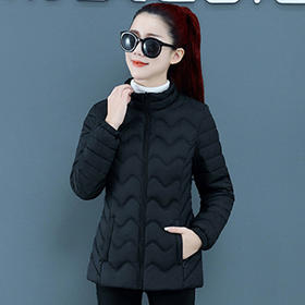 AA  LL春秋外套轻薄韩版修身小棉袄大码