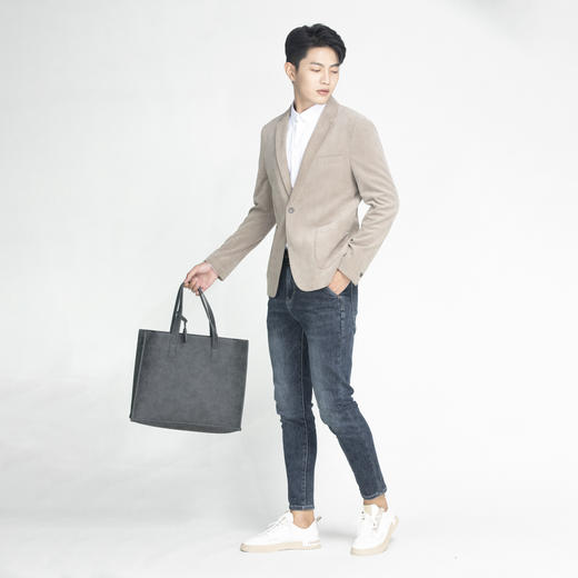 【商务休闲】HX 四季长袖西服上衣Y111130003102 商品图4