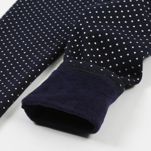 mette童装女童休闲打底裤2020秋冬新品女宝加绒保暖修身打底裤 商品图5