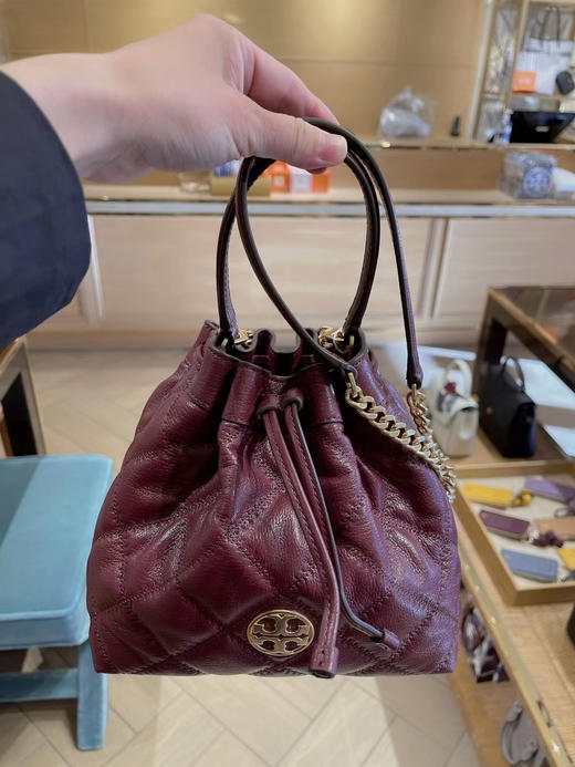 Tory Burch 🆕新款中号福袋包水桶包 小香风🌟 商品图3