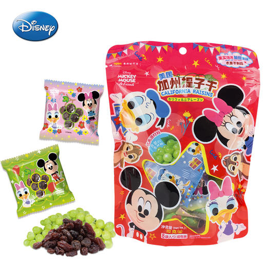 迪士尼加州提子干112g/033294 颗颗香甜自然晒干独立包装 商品图1