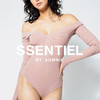 AUMNIE | 罗纹露肩长袖连体衣 RIBBED BODYSUIT 商品缩略图1