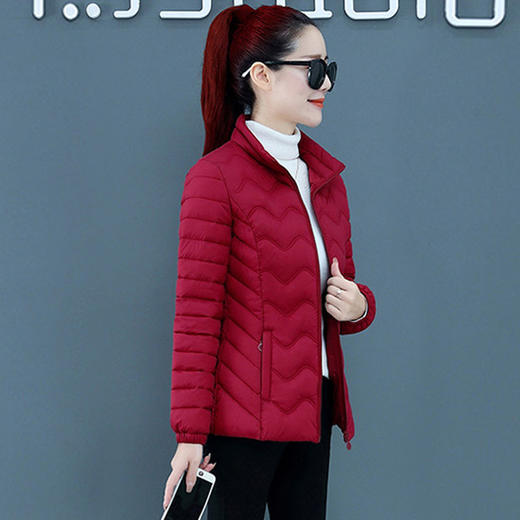 AA  LL春秋外套轻薄韩版修身小棉袄大码 商品图3