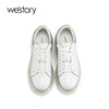 westory2021秋季新款小白鞋时尚休闲鞋厚底板鞋潮S21CM73731 商品缩略图2