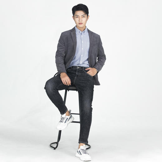 【商务休闲】HX 四季长袖西服上衣Y111130003101 商品图3