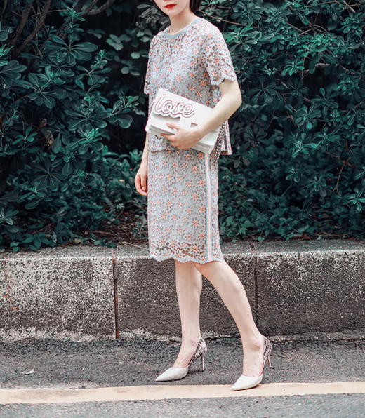 【SM】【水深蕾丝半裙】臣禾【织带拼接】半身裙9201031247【奥莱】 商品图1