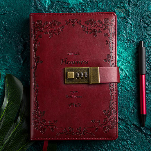 卡杰B6水手密码本CB6J9332复古日记本创意手帐记事本小学生魔法书网红文艺精致文具 商品图4