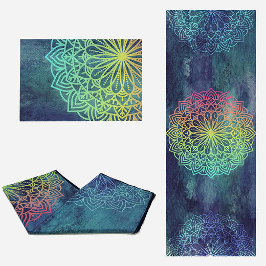 凡圣瑜伽防滑快干超柔软专业瑜伽铺巾 FP004 商品图4