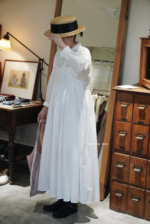 FRANCESCA AMAM LABEL粉/黑/白吊带裙 商品图6