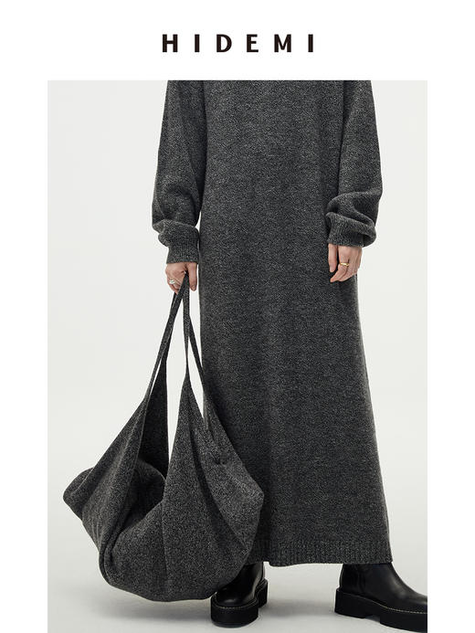 HIDEMI 芝麻点点多用羊毛设计感行囊系列大号 商品图4