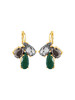北京仓｜Dyrberg Kern-Aubin-绿色 耳环［丹麦设计师］ 商品缩略图0