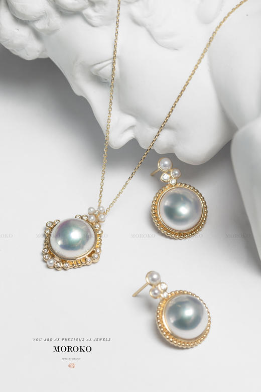 晨曦青云 | 马贝项链 商品图8