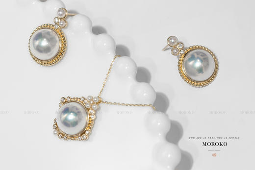 晨曦青云 | 马贝项链 商品图5