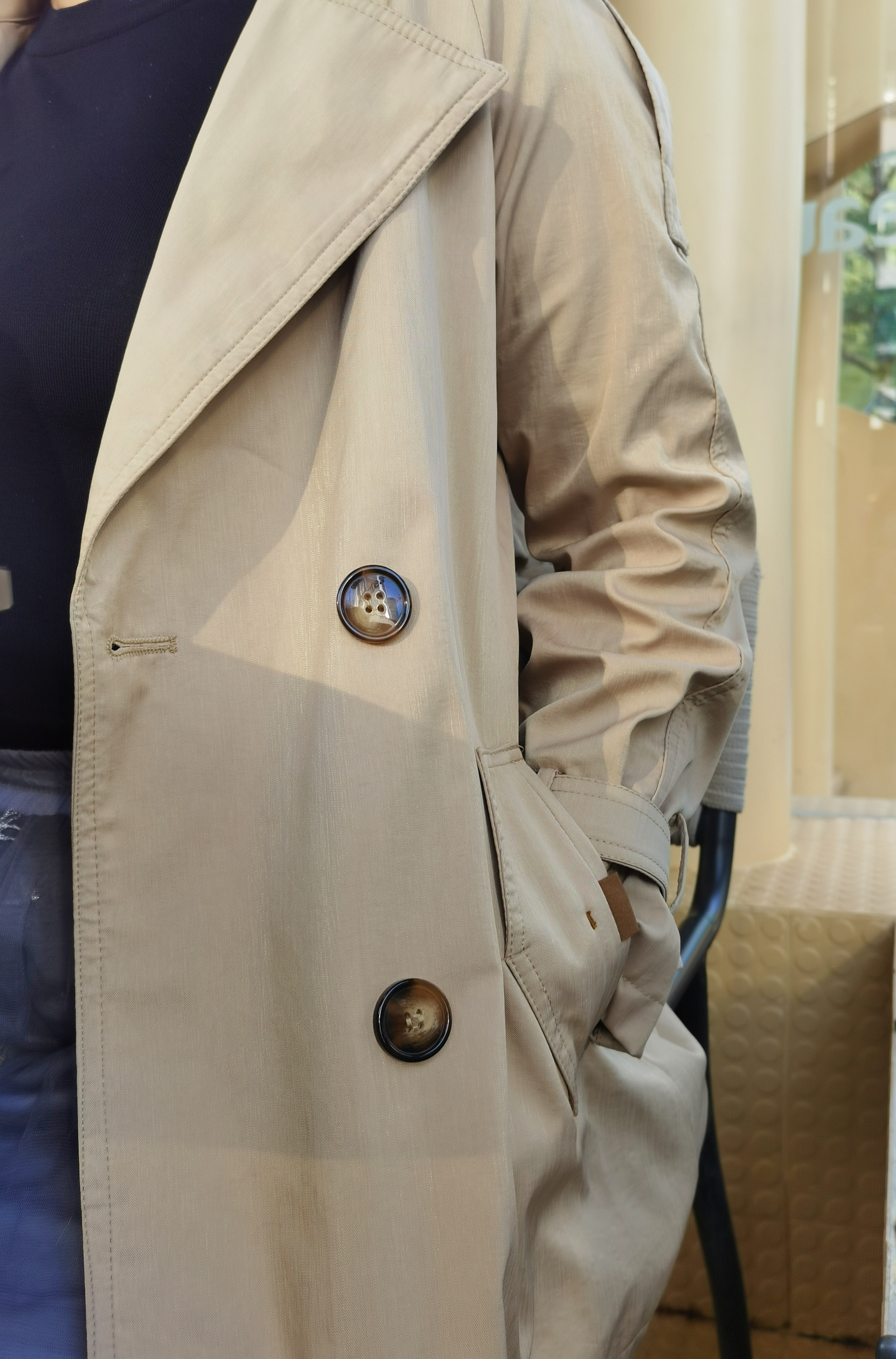 华伦天奴奥兰迪风衣 短款[品牌直发]