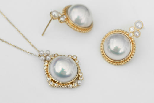 晨曦青云 | 马贝项链 商品图3