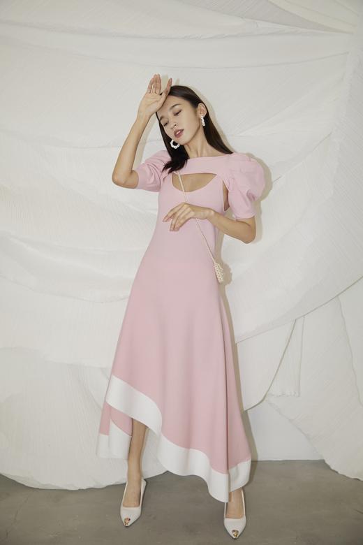 法式波浪吊带裙套装 商品图2