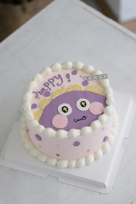 【生日蛋糕】小怪兽手绘款