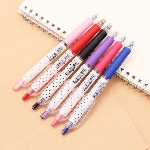 三菱UMN-138S限定波点按动中性笔0.38黑/红 商品图3