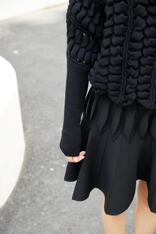 骨架蝙蝠针织衫 商品图8