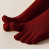 新款瑜伽五指袜W21800 时尚满趾瑜伽袜防滑硅胶高像筋包裹 五趾分开一体成型 商品缩略图1