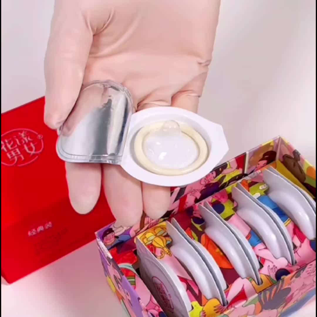避孕套自带润滑油图片