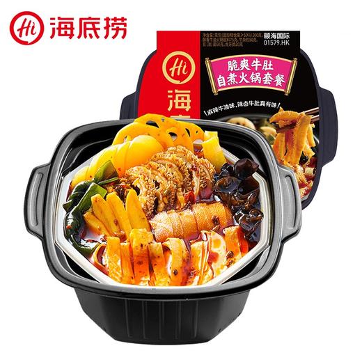 海底捞脆爽牛肚自煮火锅套餐435g*3盒 商品图0