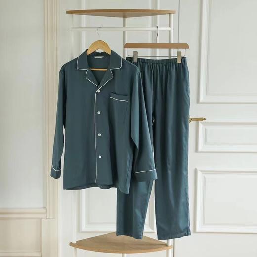 MEJUHOME 秋日新品-100支系列男士经典长袖套装 商品图4