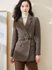 剩M 米思阳2026春季通勤职业西装毛呢外套系带修身小个子大衣2471 商品缩略图2