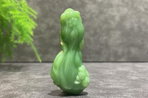 【御珠宫坊】碧玉金鱼挂件 商品图6