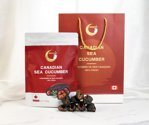 Moron Bay野生北极参海参开口参20-25头左右红色袋装 #宁波仓 商品图2