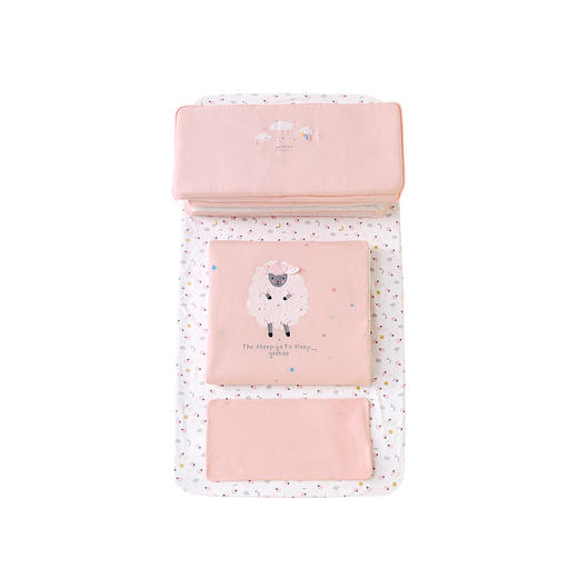 英氏40S精棉双面布大床包婴童床品套件 秋冬款 商品图3