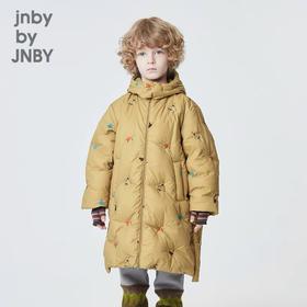江南布衣童装21冬装新款男女童长款羽绒服1L9C37470